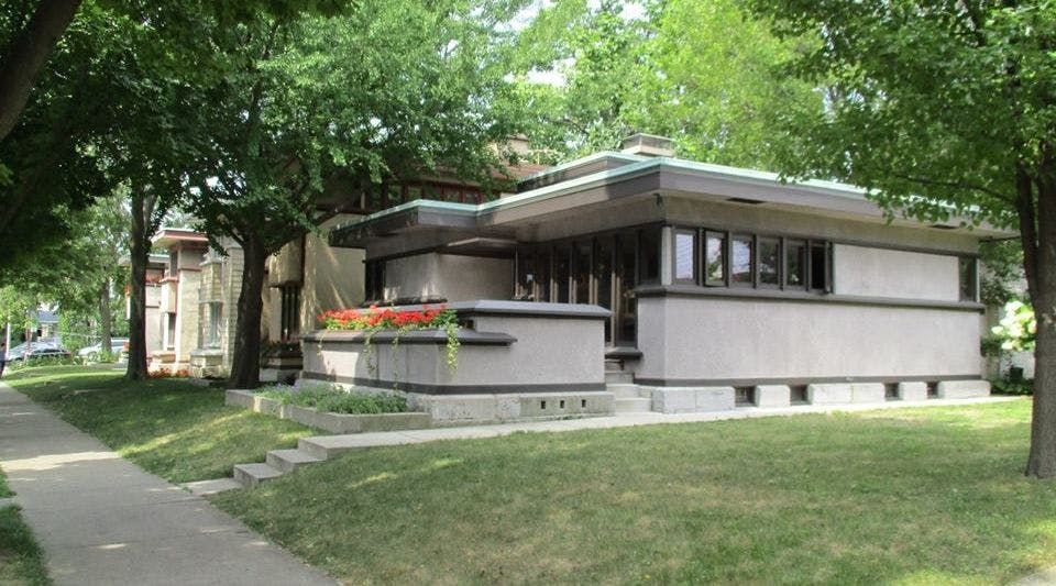 Imagen del tour: Visita guiada a las casas construidas por el sistema de Milwaukee Frank Lloyd Wright