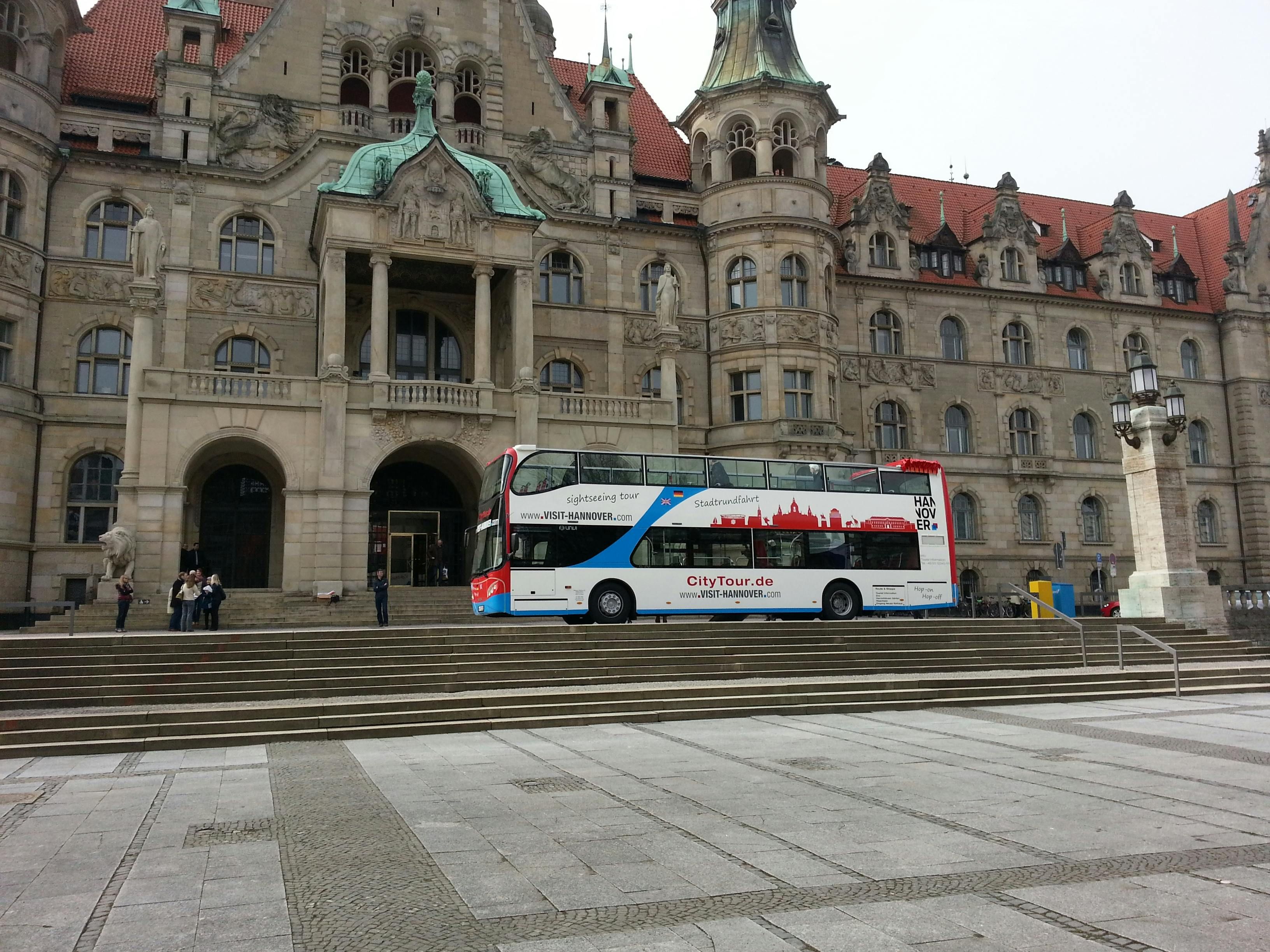 Imagen del tour: Recorrido en autobús con paradas libres de 24 horas por Hannover