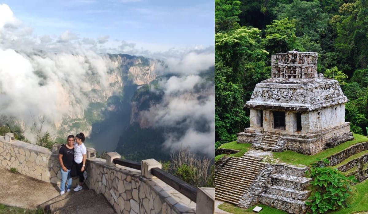 Imagen del tour: Excursión de 2 días a Palenque, Misol Ha, Agua Azul y Cañón del Sumidero desde Tuxtla
