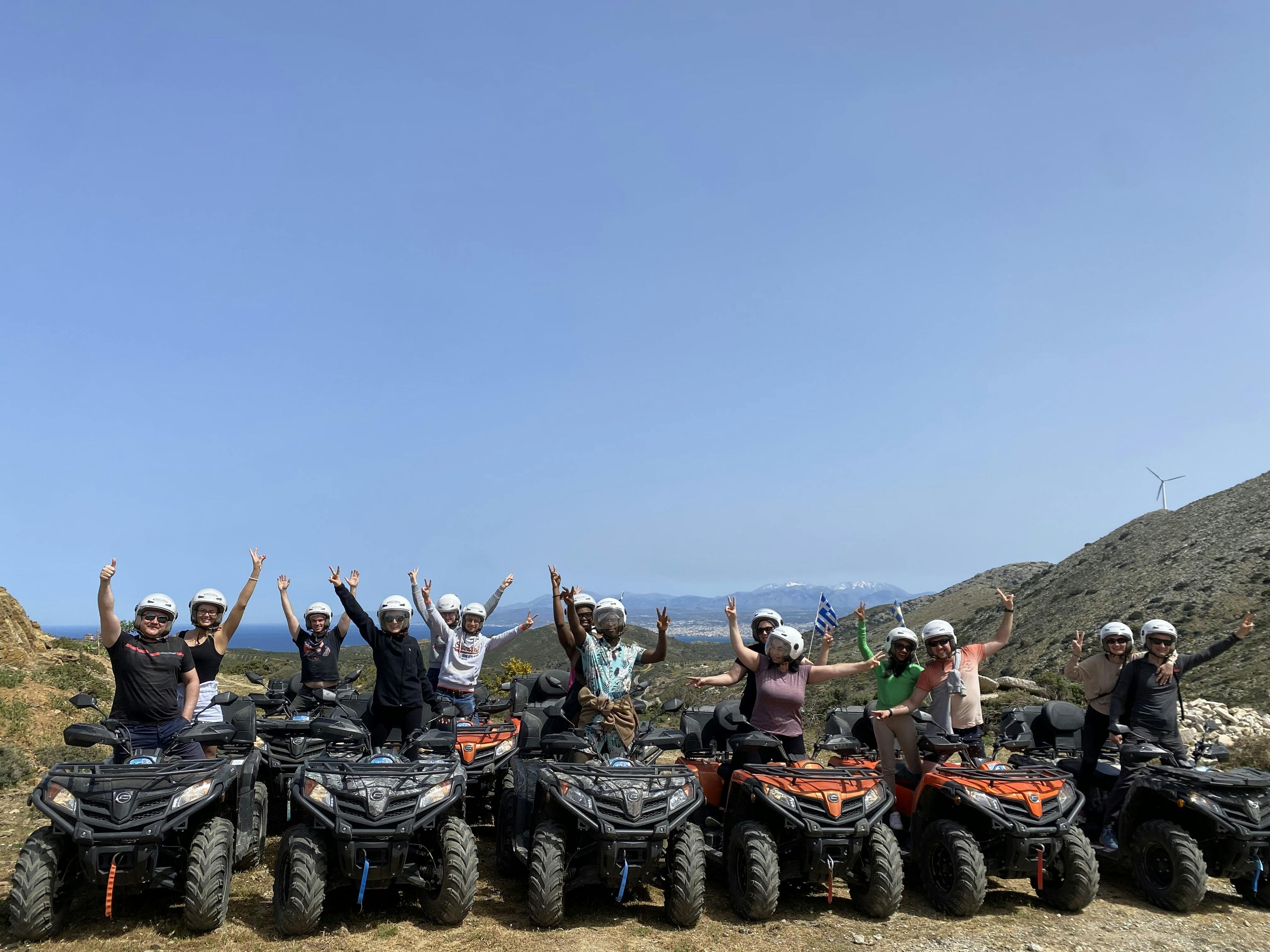 Imagen del tour: Tour en quad desde Agia Pelagia para descubrir la auténtica Creta