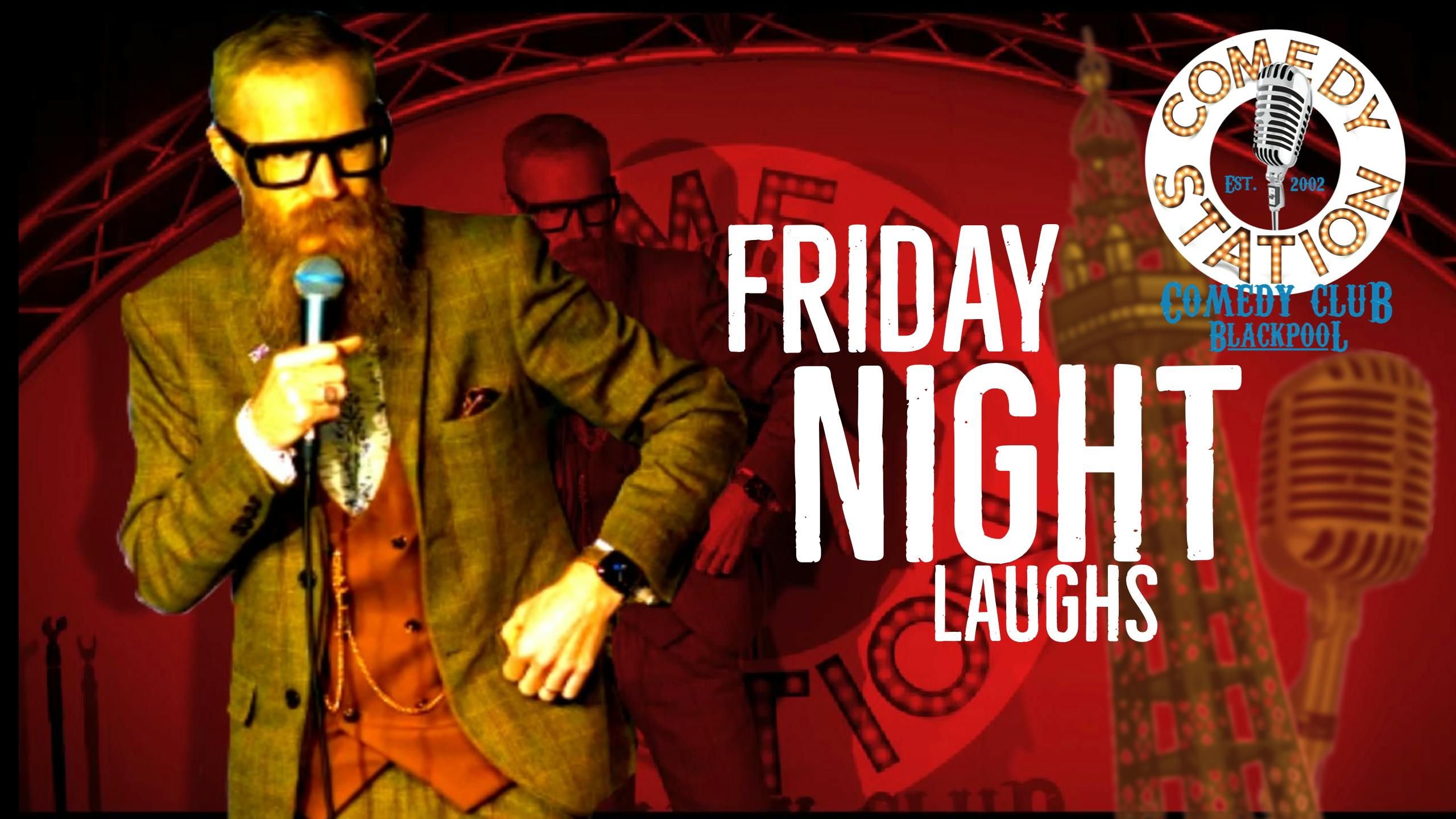 Imagen del tour: Entradas para la comedia stand-up Friday Night Laughs en Blackpool