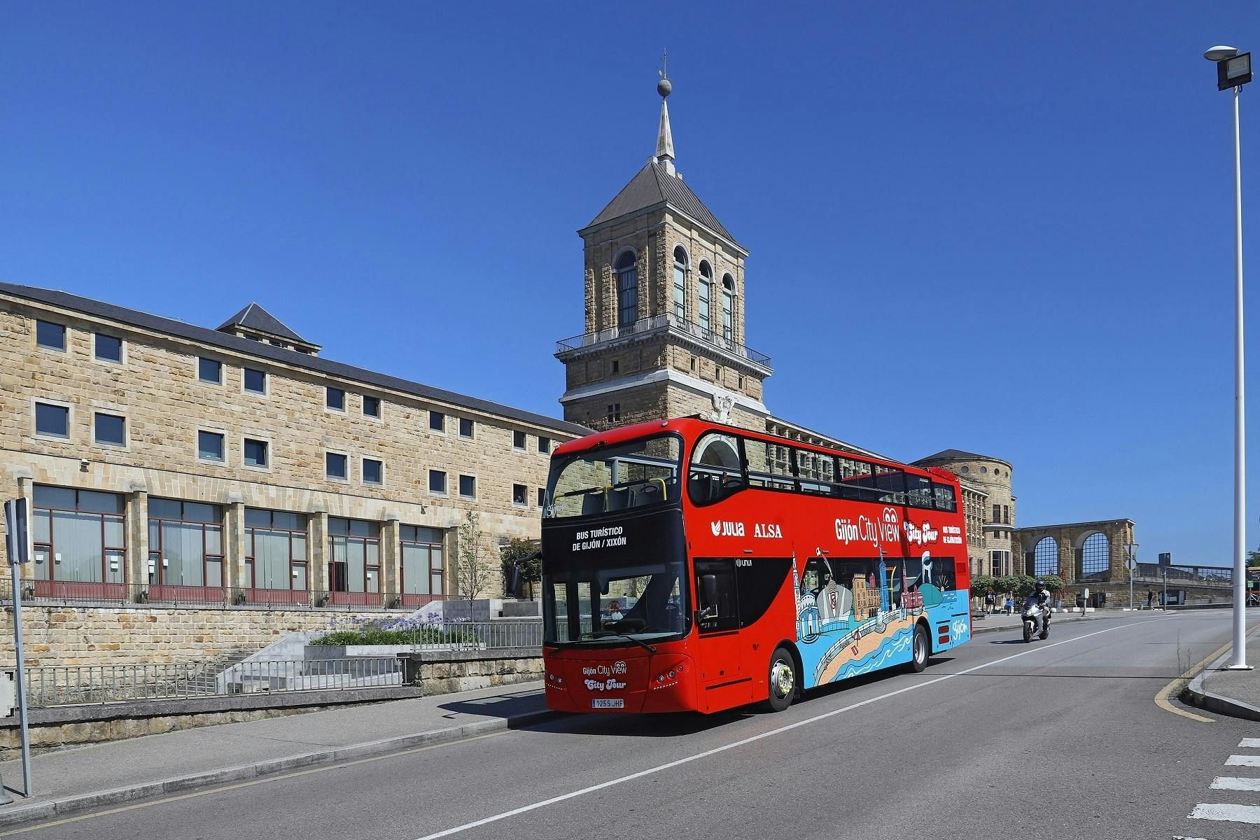 Imagen del tour: Billetes de autobús turístico para el tour por la ciudad de Gijón