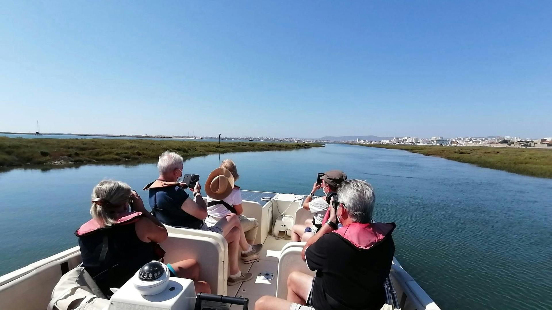 Imagen del tour: Paseo en barco solar ecológico por el Algarve en Ria Formosa desde Faro