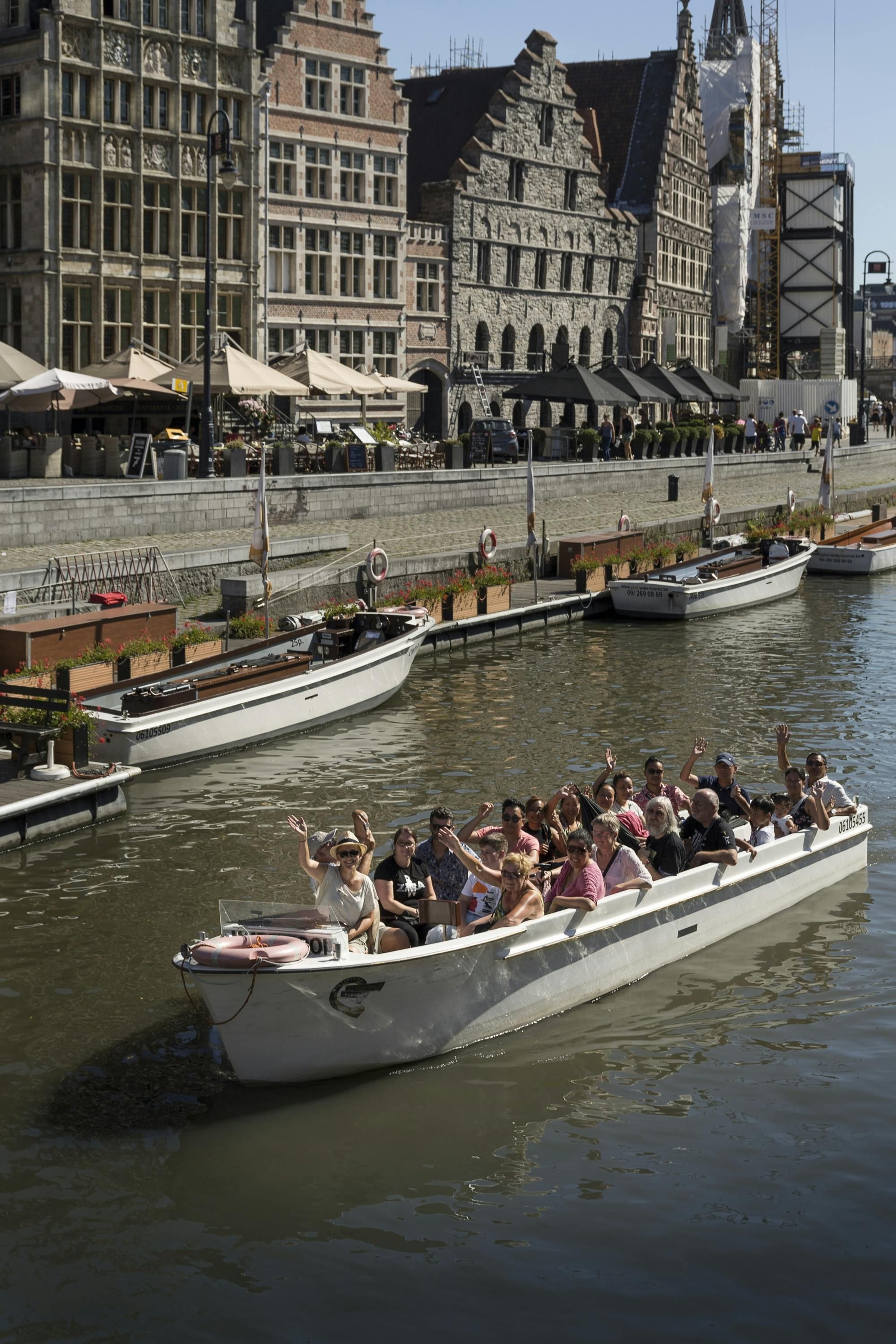Imagen del tour: Paseo en barco guiado por el centro histórico de Gante