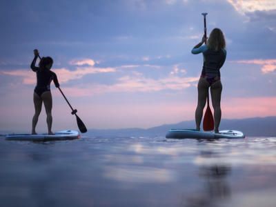 Imagen del tour: Clase de stand up paddle en Recco, cerca de Portofino
