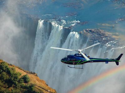 Imagen del tour: Paseo panorámico en helicóptero sobre las cataratas Victoria