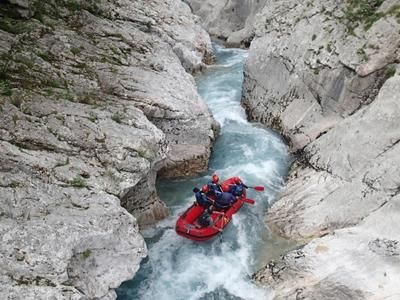Imagen del tour: Rafting en el río Soča, cerca de Bovec