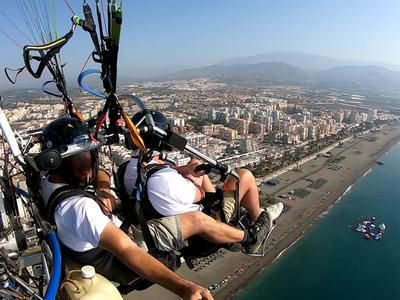 Imagen del tour: Vuelo biplaza en paramotor desde Torre del Mar, cerca de Málaga