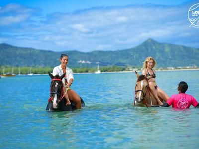 Imagen del tour: Paseo a caballo por la laguna de Black River, Mauricio
