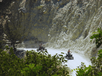 Imagen del tour: Safari en quad o buggy desde la bahía de Coral hasta los baños de Adonis, en Pafos