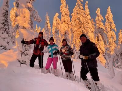 Imagen del tour: Excursión con raquetas de nieve en la Laponia de Levi