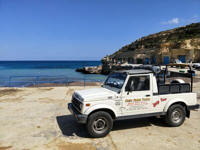 Imagen del tour: Excursión de un día en jeep con almuerzo y paseo en barco por la isla de Gozo, Malta