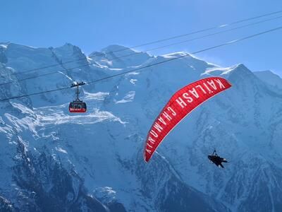 Imagen del tour: Vuelo en parapente biplaza sobre Chamonix desde Planpraz