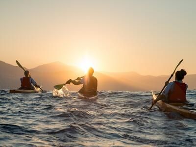 Imagen del tour: Excursión en kayak al atardecer en el Parque Nacional de las Cinque Terre