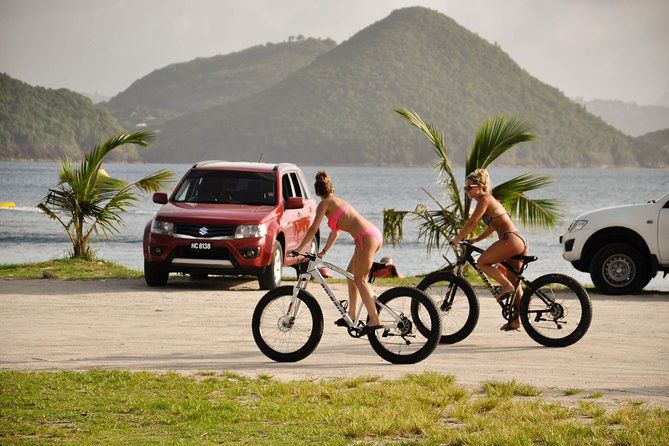 Imagen del tour: Tour de bicicleta costera de St Lucia a la isla de Pigeon