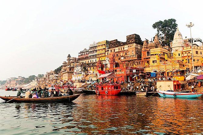 Imagen del tour: Tour privado de 5 horas en Varanasi al amanecer que incluye paseo en barco