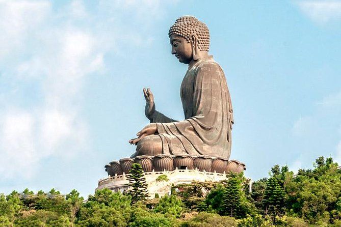 Imagen del tour: Recorrido de un día en autobús: visita a la isla de Lantau y al Buda gigante, recorrido en teleférico más paseo en barco por Tai O