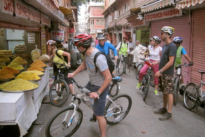 Imagen del tour: Tour de 3 horas por la mañana en bicicleta por Jaipur