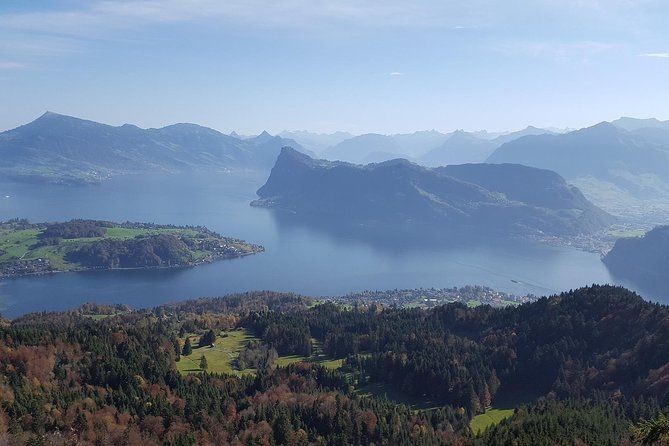 Imagen del tour: Tour de recogida y mezcla en el lago de Lucerna: Burgenstock, Rigi Seebodenalp y Luzern