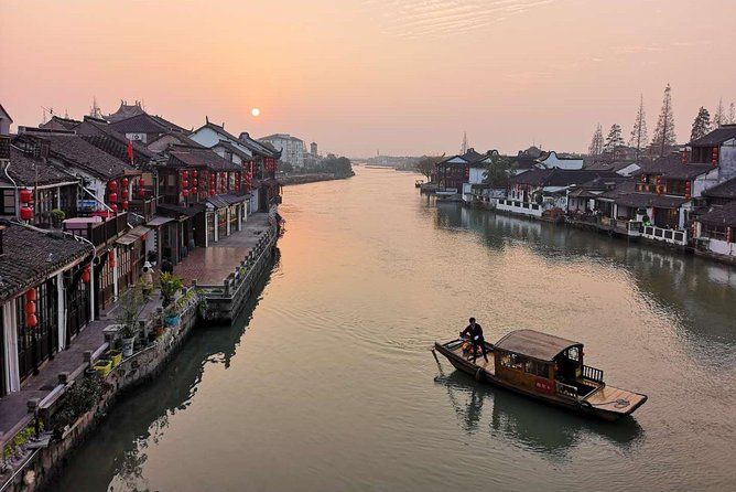 Imagen del tour: Excursión privada de Zhujiajiao a la ciudad del agua con paseo en barco