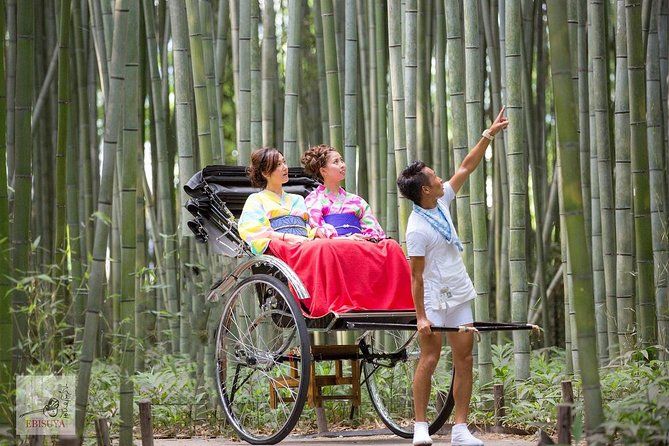 Imagen del tour: Tour del carrito de Kioto Arashiyama con bosque de bambú