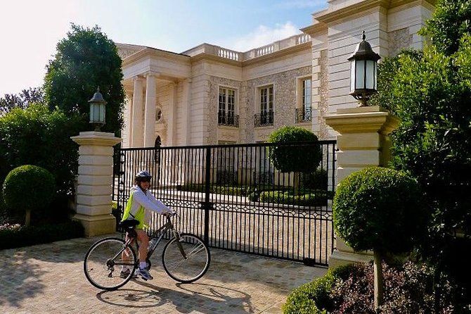 Imagen del tour: Recorrido en bicicleta por las casas de famosos y escenarios de películas