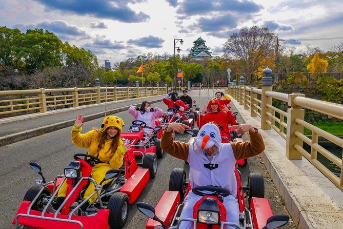 Imagen del tour: Excursión Osaka Go Kart con divertidos disfraces de alquiler