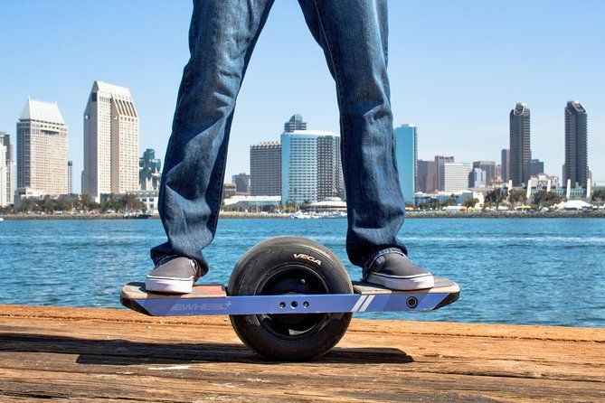 Imagen del tour: Lección de hoverboard eléctrico de una rueda y paseo en la bahía