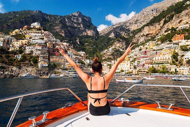 Imagen del tour: Excursión en barco para grupos pequeños por la costa de Amalfi desde Sorrento