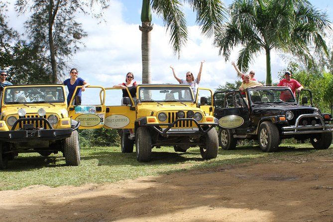 Imagen del tour: Tour safari en jeep Wrangler con techo descubierto en 4x4 con tirolesa y almuerzo