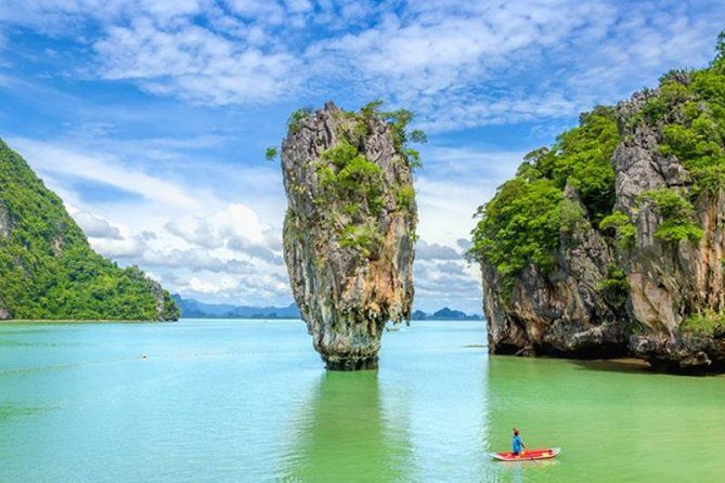 Imagen del tour: PHUKET: James Bond-Paseo en canoa por la isla Hong en lancha rápida-Almuerzo