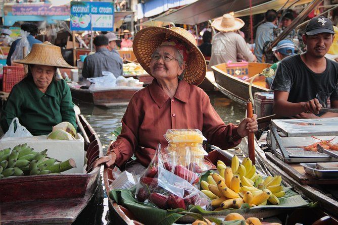 Imagen del tour: Excursión de medio día para explorar el mercado flotante de Damnoen Saduak