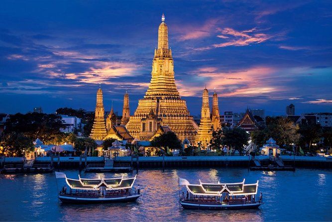 Imagen del tour: Bangkok de noche con cóctel al atardecer - Transporte privado