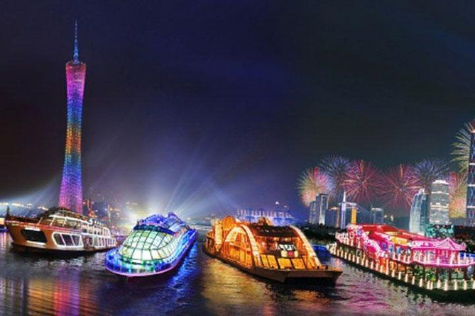Imagen del tour: Tour nocturno privado por Guangzhou, crucero VIP y opción de cena Dim-Sum