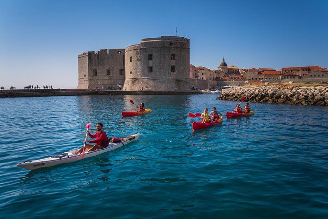 Imagen del tour: Recorrido en kayak para practicar esnórquel por la costa de Dubrovnik