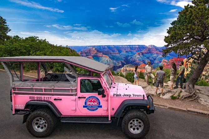 Imagen del tour: Recorrido en jeep por el borde sur del Gran Cañón con transporte desde Tusayan