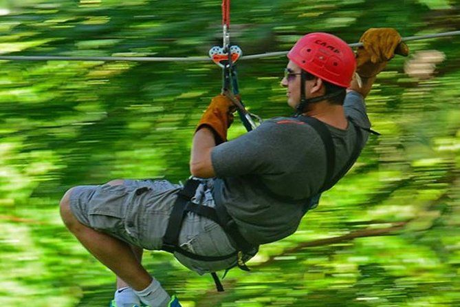 Imagen del tour: Zipline Canopy y Dunn's River Falls Tour con entrada desde Grand Palladium