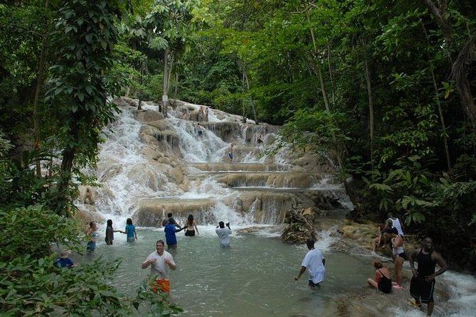 Imagen del tour: Excursión privada a las cataratas del río Dunns y al club de playa Bamboo desde Grand Palladium