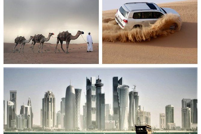 Imagen del tour: Tour combinado de la ciudad de Doha y safari por el desierto de medio día Sin costo oculto