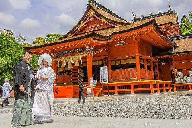Imagen del tour: Una boda fotográfica en el monte Fuji, la más bella de Japón, realizada por profesionales.
