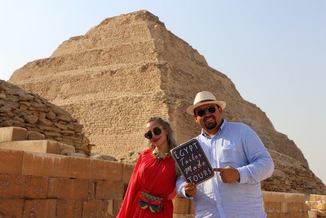 Imagen del tour: Todo incluido: excursión de un día a las pirámides de Giza, Saqqara y Dahshur
