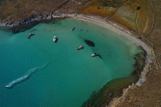 Imagen del tour: Crucero privado en lancha rápida desde Delos a Rhenia y Mykonos