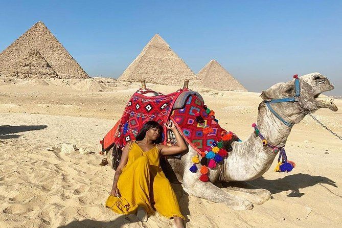 Imagen del tour: Tour privado VIP Pirámides de Giza Esfinge, camello, pirámide interior