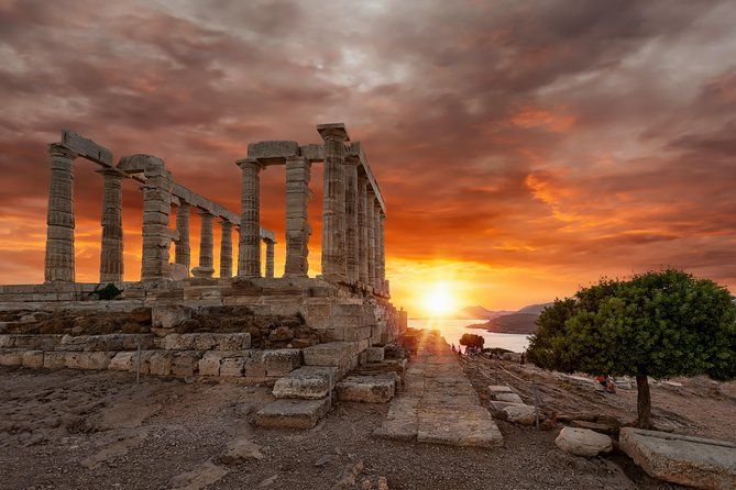 Imagen del tour: Atardecer en el cabo Sounio y el templo de Poseidón Tour privado