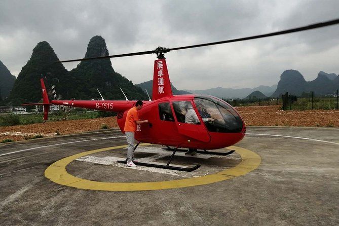 Imagen del tour: Tour en helicóptero Yangshuo desde el hotel Yangshuo