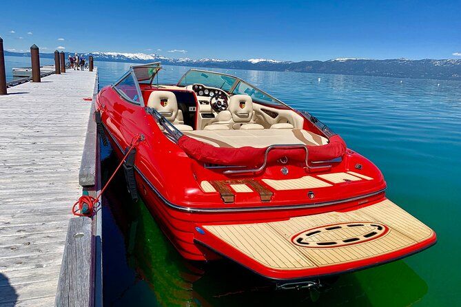 Imagen del tour: Alquiler de barco privado en el lago Tahoe con capitán día completo