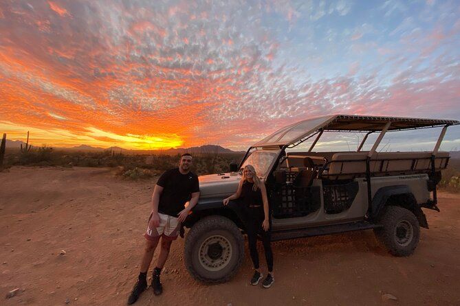Imagen del tour: Excursión en jeep por el desierto de Sonora al atardecer