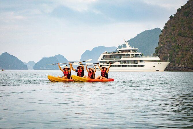 Imagen del tour: NOCHE en cruceros de 5 estrellas Paquete turístico de la Bahía de Halong