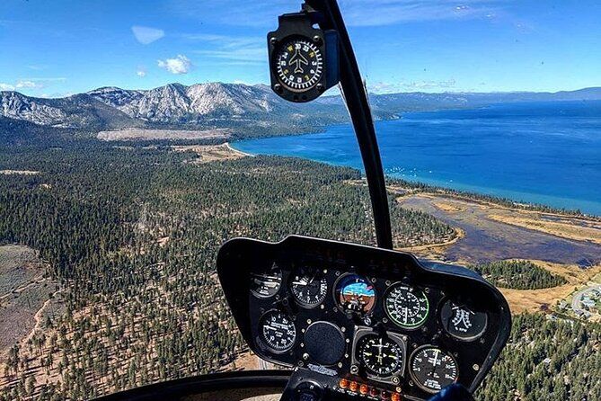Imagen del tour: Tour en helicóptero por Emerald Bay por el lago Tahoe