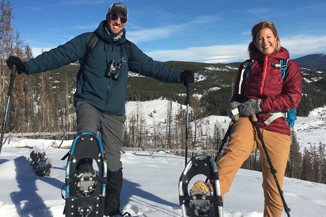 Imagen del tour: Safari privado de día completo con raquetas de nieve en Yellowstone desde Paradise Valley